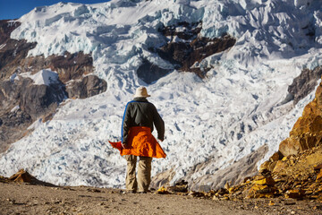 Wall Mural - Hike in Peru