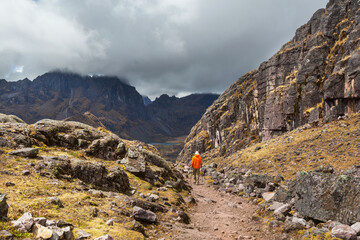 Wall Mural - Hike in Peru