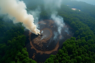 Amazon rainforest fire forest destruction deforestation ecological disaster eco-friendly eco global impact environment protection earth climate change danger endangered species wildfire burn emergency