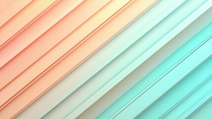 A vibrant, abstract background featuring diagonal pastel lines in shades of peach and mint. A modern design perfect for digital use.