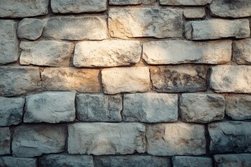 Texture of a stone wall from an ancient castle serving as a background