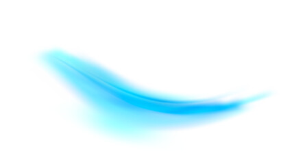 Wall Mural - abstract blue soft smoky transparent neon shine over white background. vector illustration