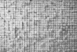© FrameFinesse - White digital pixel squares art isolated geometric overlay