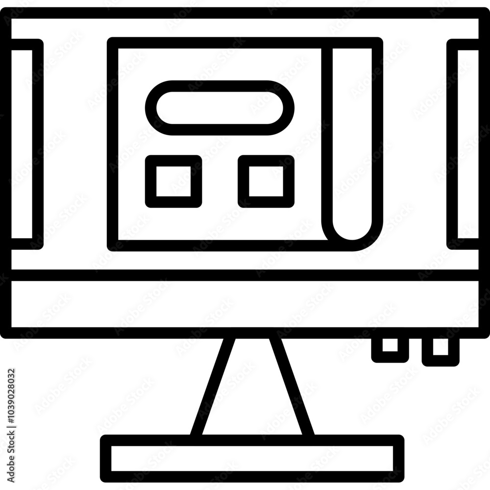Desktop Computer Icon