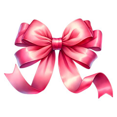 Wall Mural - Pink bow