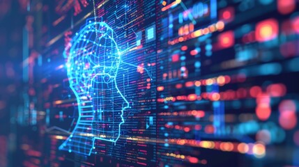 mock code for an ai large language model (llm) that could intelligently answer questions. llms are o