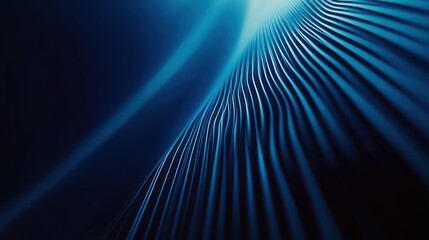 Abstract Blue Lines Background