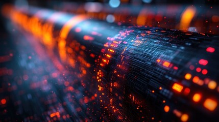 Abstract Digital Data Stream