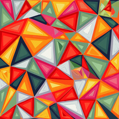 colorful triangles