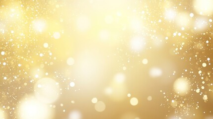 Golden Bokeh Background