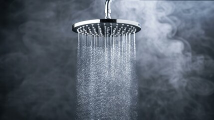 experience a refreshing shower with warm water and soothing steam that relaxes your mind and rejuven