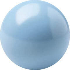 a light blue orb