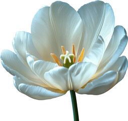 Poster - Delicate white tulip