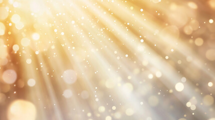 Wall Mural - Light rays shining background with warm glow effect