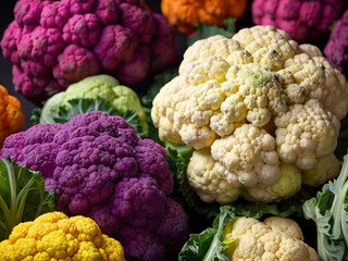 cauliflower color mixing