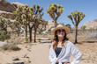 © Julija - Woman exploring Joshua Tree, National park in California