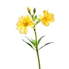 Wall Mural - Wallflower Flower isolated on white background.close up.