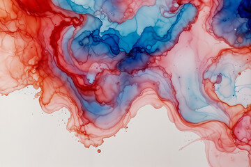 Wall Mural - abstract watercolor background