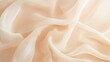 © Jakkarin - Serene Elegance: Luxurious Ivory Fabric Backdrop for Skincare Products with Cinematic Lighting