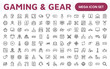 © artnazu - Gaming Icon Set. Vibrant and dynamic icons for game design, streaming, and e-sports branding, perfect for creating immersive interfaces and enhancing your gaming projects.