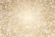 © chinnarach - abstract luxury gold background with bokeh light with star glitter and circle blinking with copy space for design about ads and content for merry christmas and happy new year concept