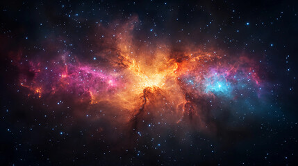 Wall Mural - celestial wonders a stunning representation of cosmic beauty