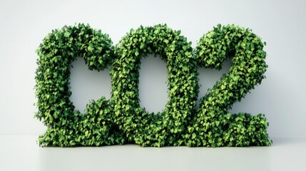 3d, earth green LETTER 