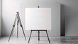 © WS Studio 1985 - Minimalist Art Studio Setup for Creative Projects