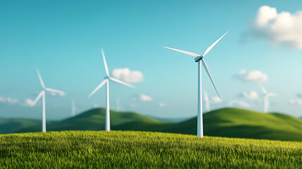 Harnessing renewable energy the role of wind turbines in sustainable development and environmental conservation