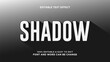 © Muh - Editable vector shadow text effect