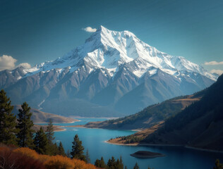  Przepiękne krajobrazy. Widoki z różnych części świata. Unikalna atmosfera i kolor. Znakomicie nadaje się na tło lib fototapetę.