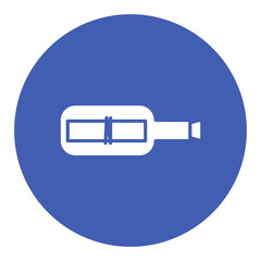 message in bottle icon