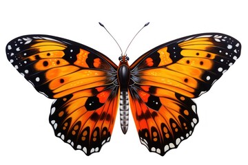 Poster - Butterfly insect animal yellow.