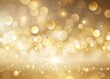 © Four888 - Abstract Gold Bokeh Background for Elegant Minimalist Photography and Creative Designs