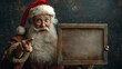 © Anatoli - Close-up Santa Claus points with his finger