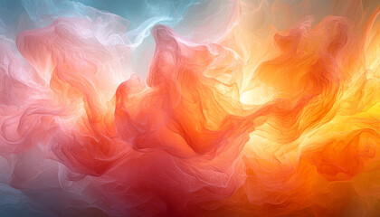 Wall Mural - bright purple colors paint a futuristic fractal image generated by ai