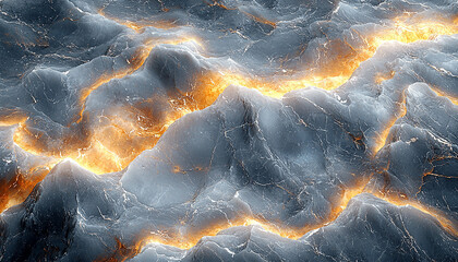 Wall Mural - glowing flame illuminates dark night sky in summer generated by ai