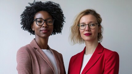 Canvas Print - Diverse Business Women in Professional Attire