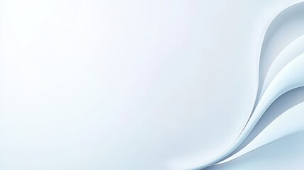 Wall Mural - clean white background with subtle shading and soft gradients, perfect for sleek and modern designs.