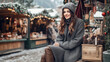 © Porechenskaya - Stylish girl at the Christmas market
