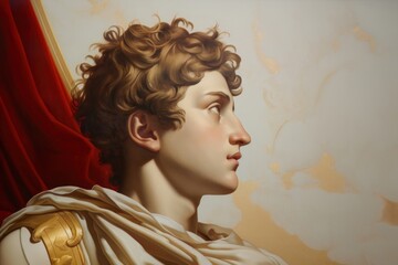 Wall Mural - Apollo painting art photography.