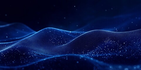 Wall Mural - Dark Blue Business Subscription Background, sleek design, ideal for screens, professional atmosphere, modern aesthetics, engaging visual appeal