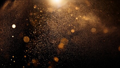 Wall Mural - falling of abstract dust particles on light as texture or background overlay