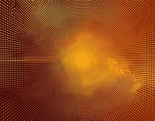 Wall Mural - the abstract halftone background consists of different dots