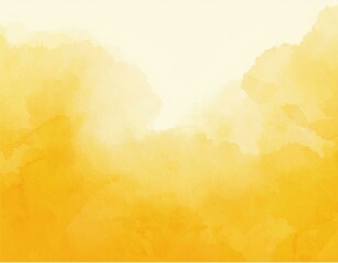 Wall Mural - yellow watercolor background for your design watercolor background concept