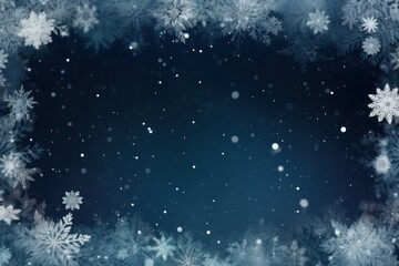 Poster - Snowflake backgrounds winter shape.