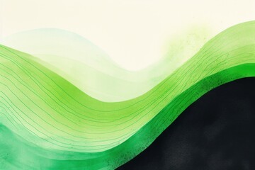 Poster - Green Gradient backgrounds abstract textured.