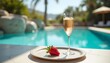© SwathiFX - Elegant poolside refreshment