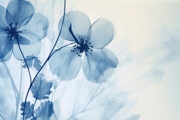 Poster - Abstract botanical backgrounds pattern flower.