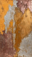 Wall Mural - Abstract Metallic Landscape